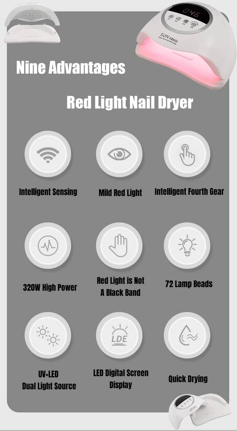 Nail Dryer UV Lamps