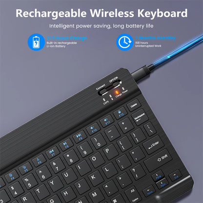 Bluetooth Wireless Keyboard and Mouse