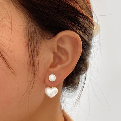 Heart Stud Earrings  