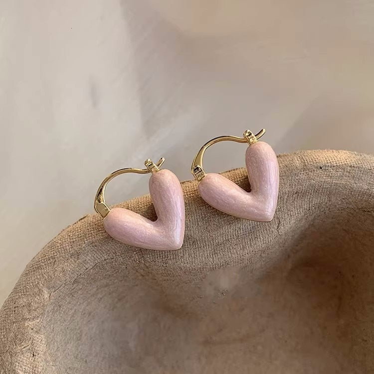 Heart Stud Earrings  