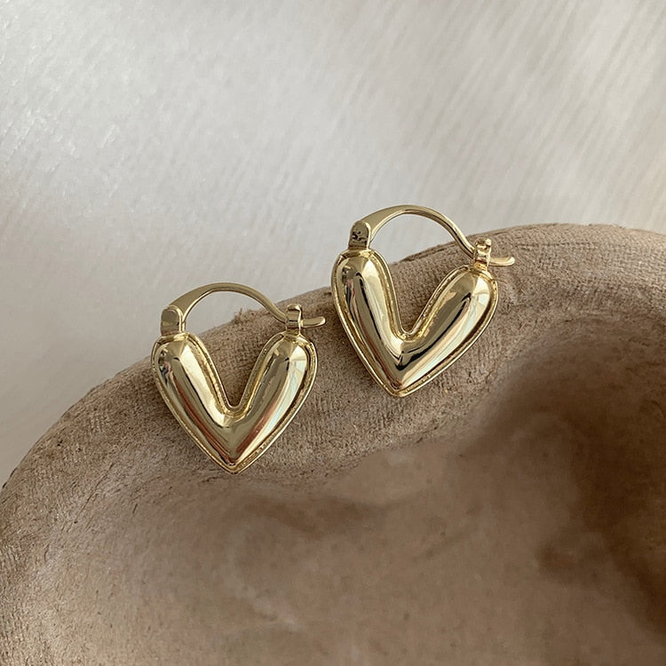 Heart Stud Earrings  