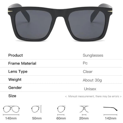 Men's Square Sunglasses