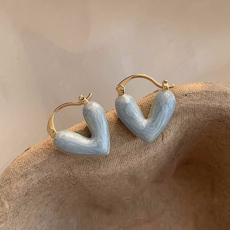 Heart Stud Earrings  