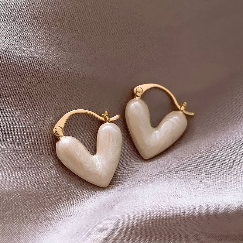 Heart Stud Earrings  