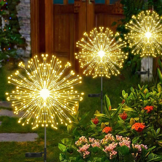 LED Solar Lights Waterproof Outdoor Dandelion