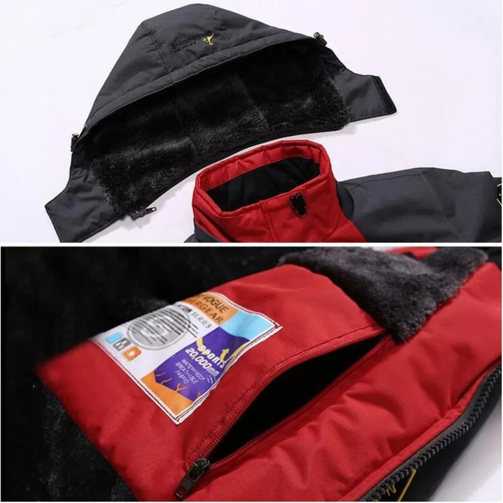 Male Military Hooded Anorak Jackets